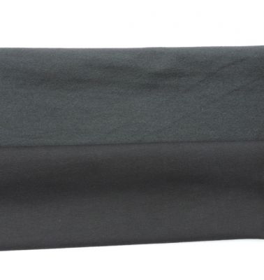 Black Napping Twill Terry